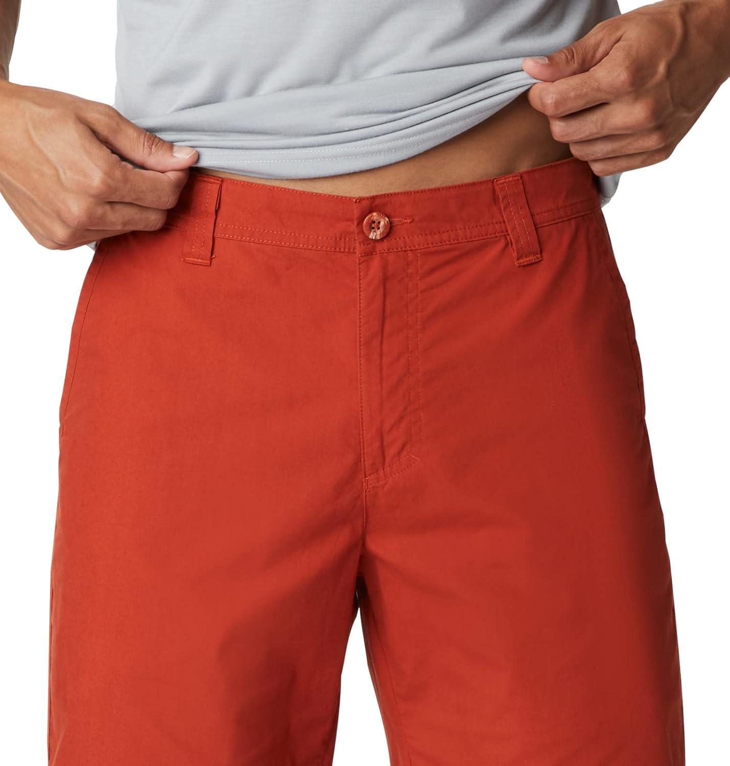 imageColumbia Mens Washed Out Short Cotton Classic FitDark Sienna