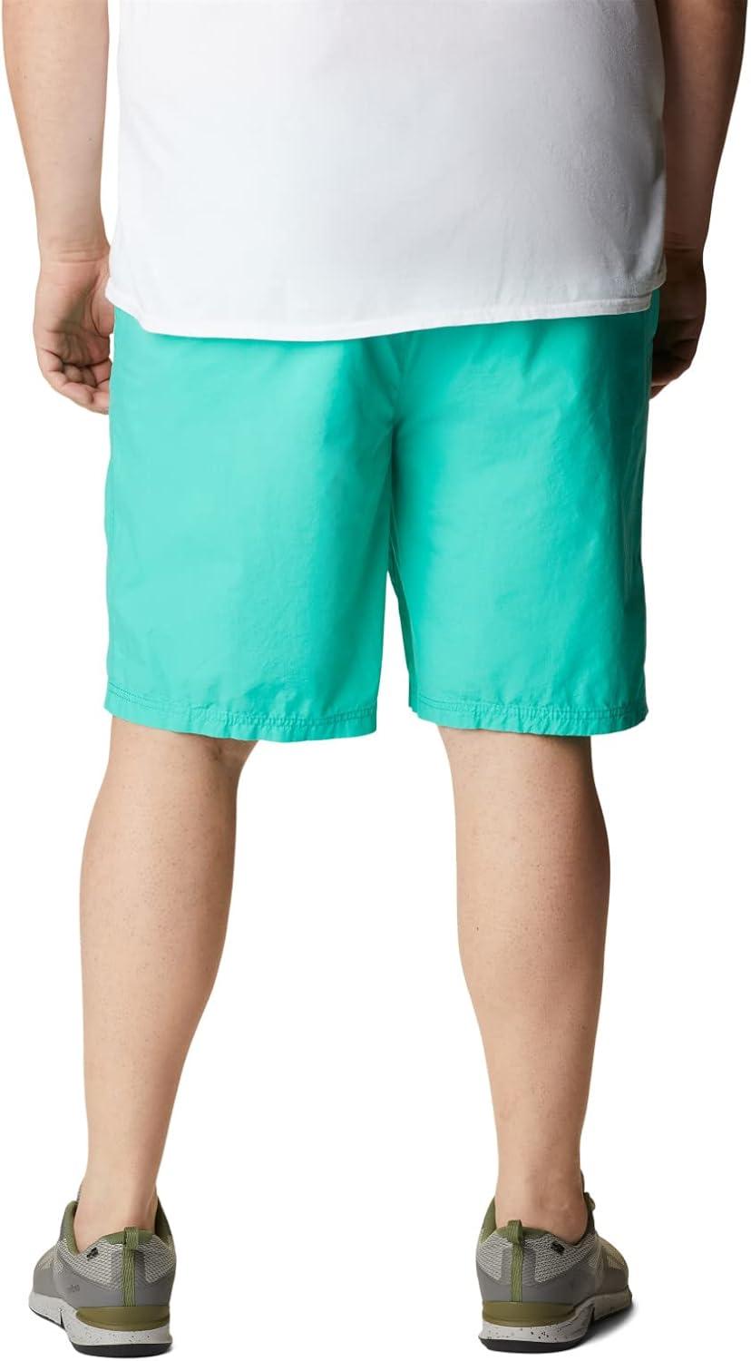 imageColumbia Mens Washed Out Short Cotton Classic FitElectric Turquoise