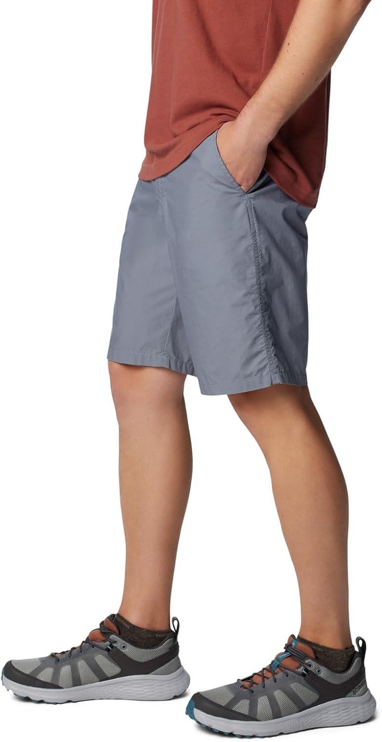 imageColumbia Mens Washed Out Short Cotton Classic FitGrey Ash