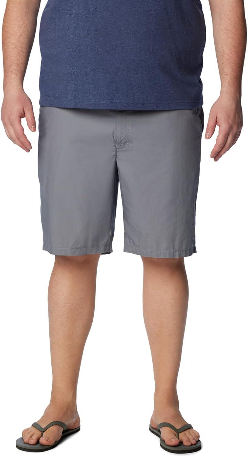 imageColumbia Mens Washed Out Short Cotton Classic FitGrey Ash