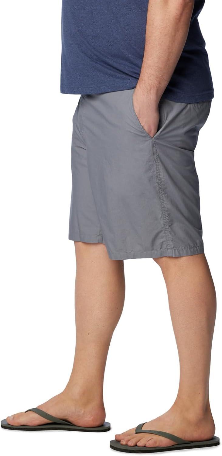 imageColumbia Mens Washed Out Short Cotton Classic FitGrey Ash