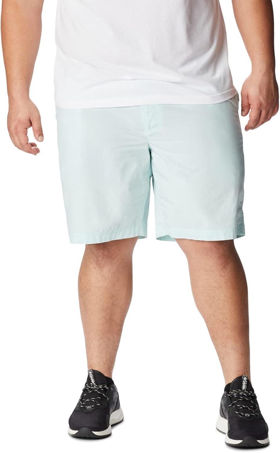 imageColumbia Mens Washed Out Short Cotton Classic FitIcy Morn