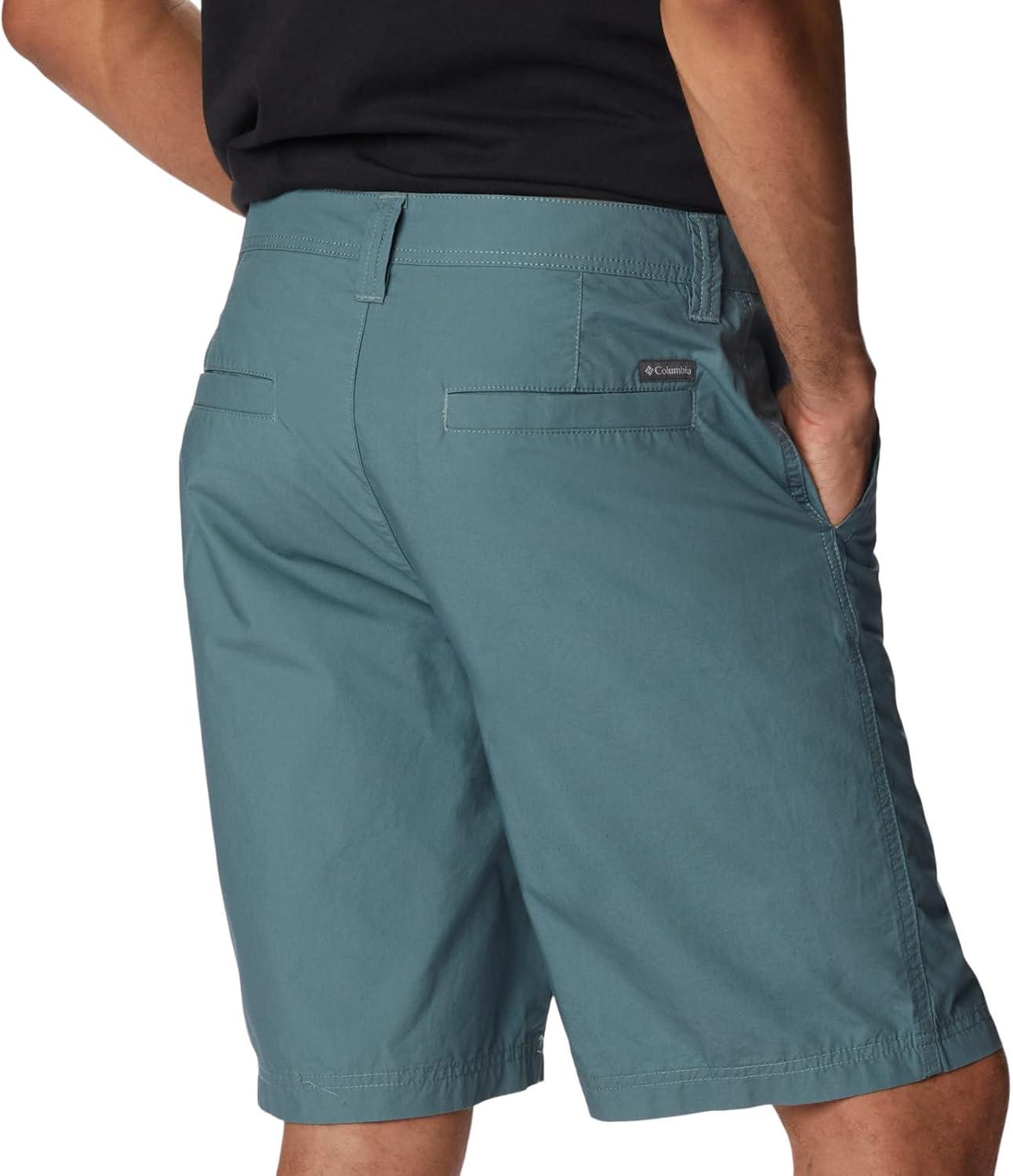 imageColumbia Mens Washed Out Short Cotton Classic FitMetal