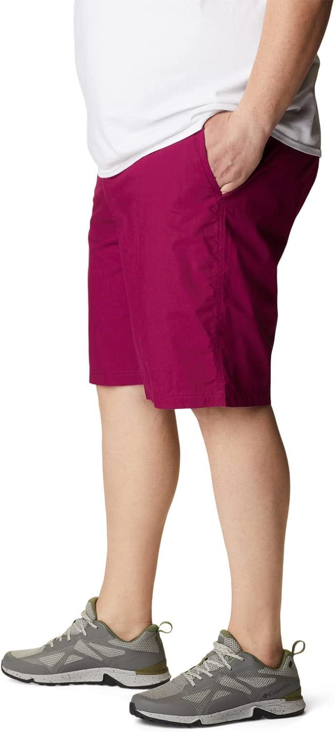 imageColumbia Mens Washed Out Short Cotton Classic FitRed Onion