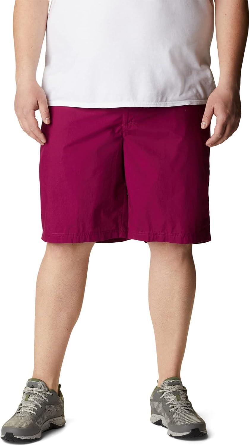imageColumbia Mens Washed Out Short Cotton Classic FitRed Onion