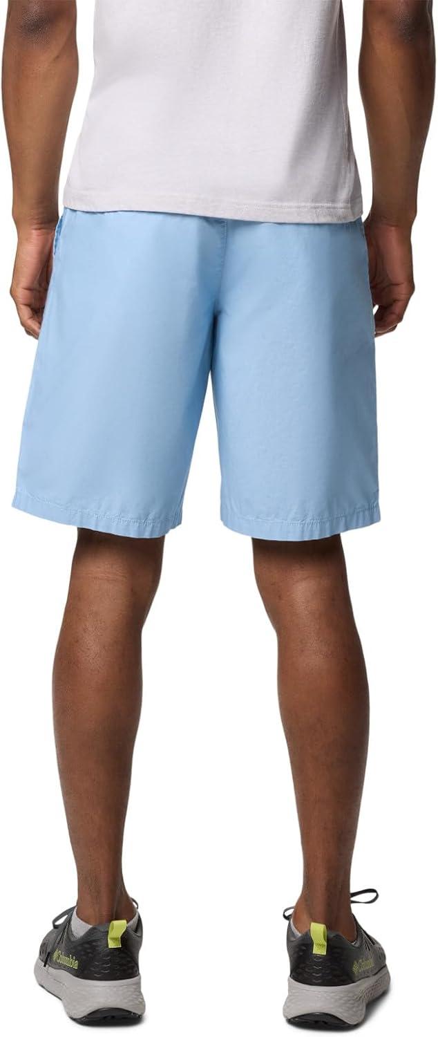 imageColumbia Mens Washed Out Short Cotton Classic FitRipple Blue