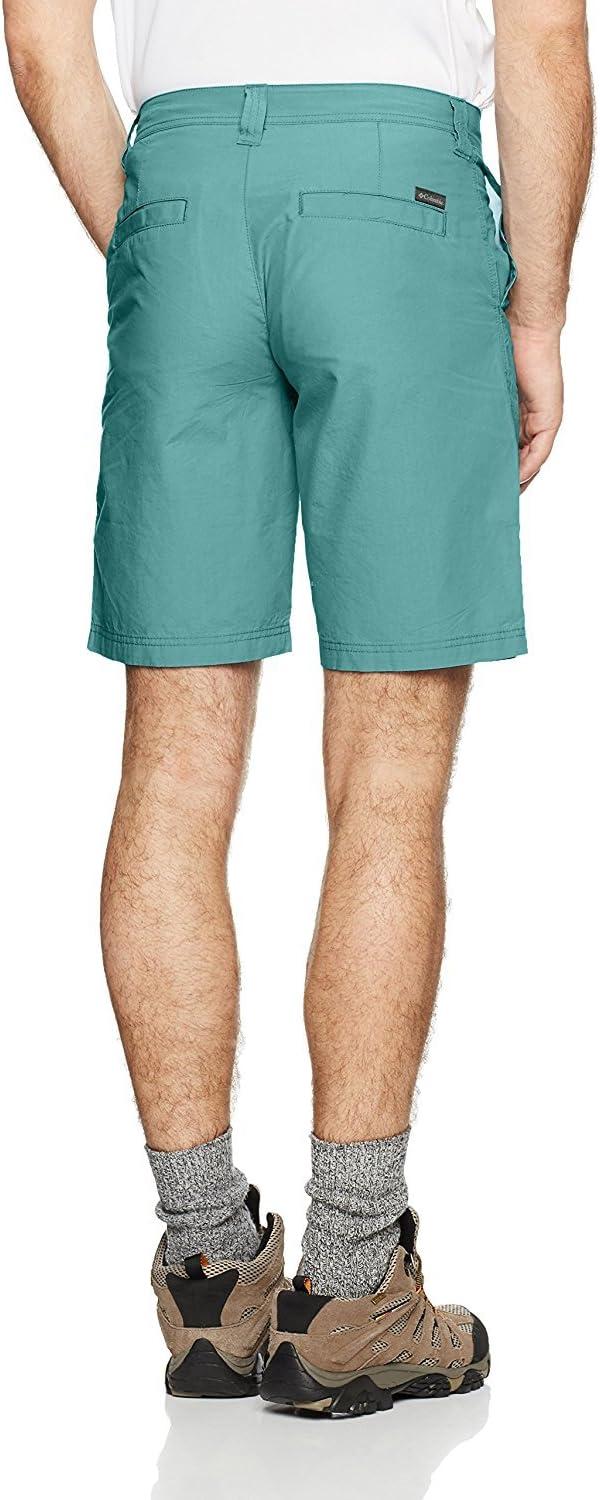 imageColumbia Mens Washed Out Short Cotton Classic FitTeal