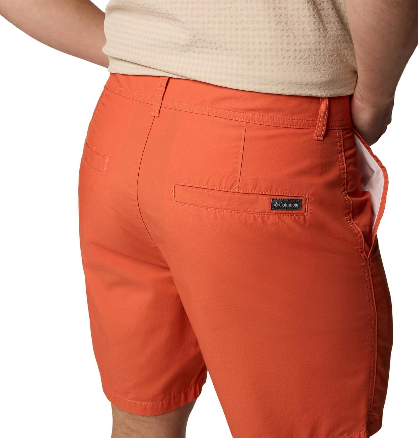 imageColumbia Mens Washed Out Short Cotton Classic FitTuscan