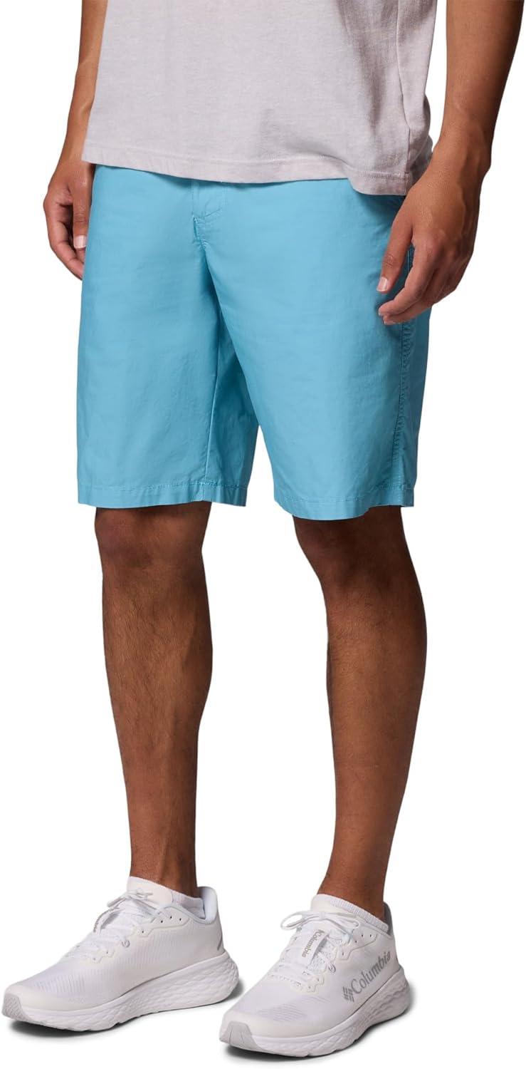 imageColumbia Mens Washed Out Short Cotton Classic FitVintage Blue