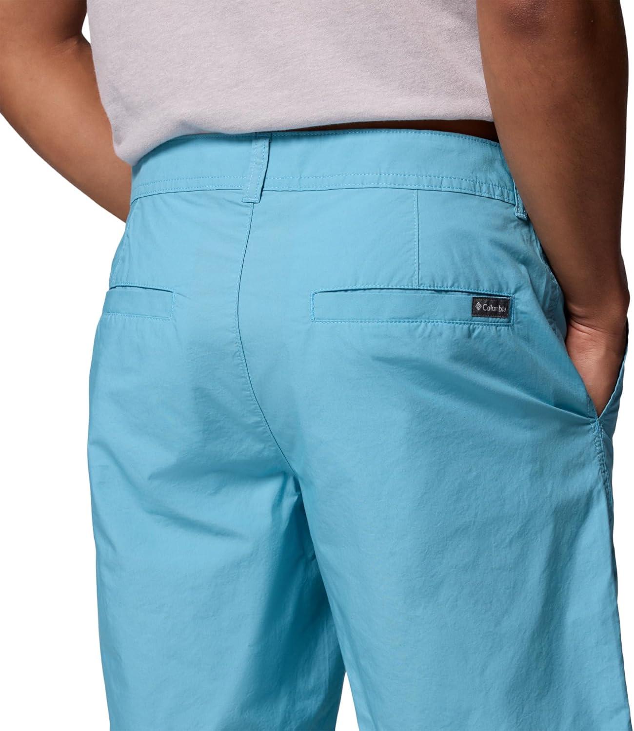 imageColumbia Mens Washed Out Short Cotton Classic FitVintage Blue