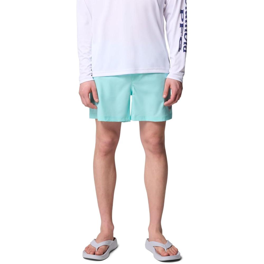 imageColumbia Mens PFG Rambler Lined ShortGulf StreamShark