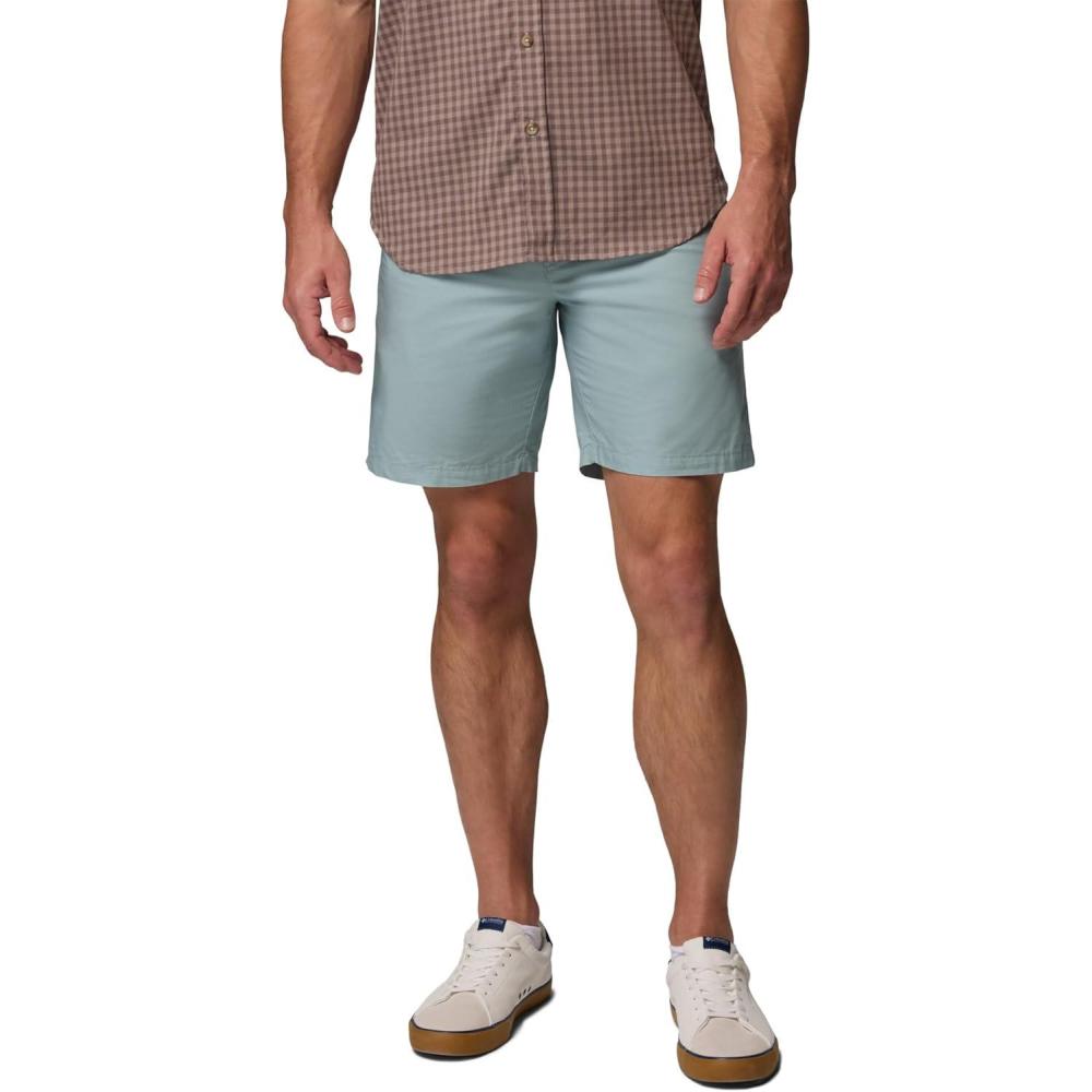 imageColumbia Mens Washed Out Short Cotton Classic FitCrushed Blue