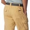 Columbia Mens Silver Ridge Utility Cargo Short(Light Camel)