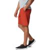Columbia Men’s Washed Out Short, Cotton, Classic Fit(Dark Sienna)