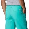Columbia Men’s Washed Out Short, Cotton, Classic Fit(Electric Turquoise)