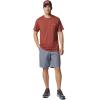Columbia Men’s Washed Out Short, Cotton, Classic Fit(Grey Ash)