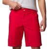 Columbia Men’s Washed Out Short, Cotton, Classic Fit(Mountain Red)