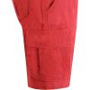 Columbia Men’s Washed Out Short, Cotton, Classic Fit(Sunset Red)