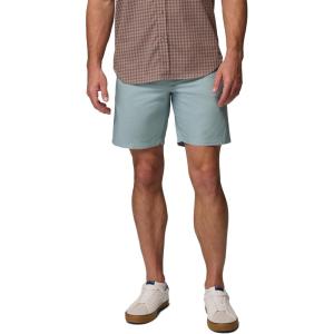 Columbia Men’s Washed Out Short, Cotton, Classic Fit(Crushed Blue)