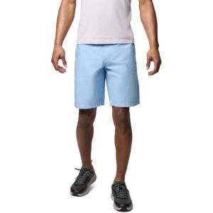Columbia Men’s Washed Out Short, Cotton, Classic Fit(Ripple Blue)
