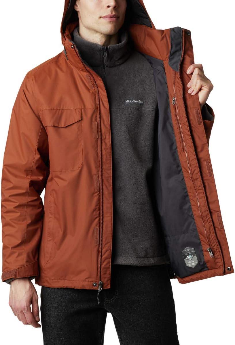 imageColumbia Mens Timberline Triple Interchange Winter JacketDark Amber