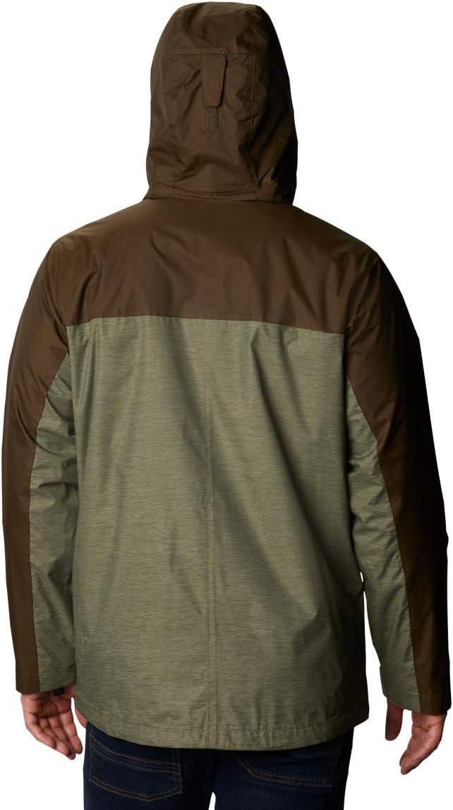 imageColumbia Mens Timberline Triple Interchange Winter JacketStone Green Jacquard TextureOlive Green