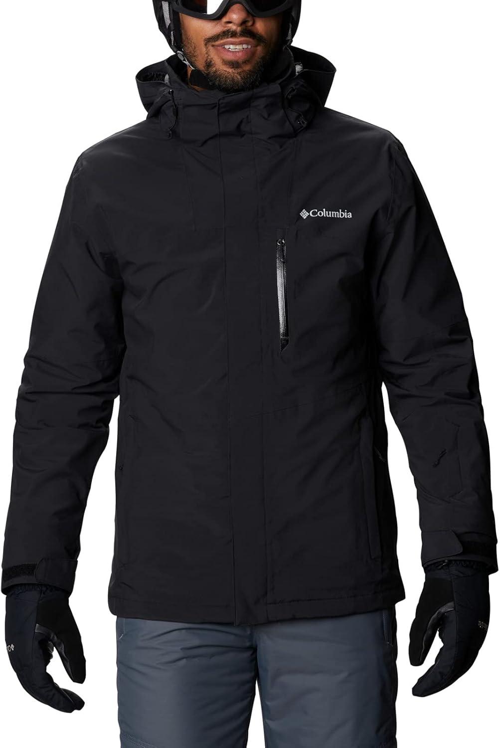 imageColumbia Mens Wild Card Interchange Jacket Thermal Reflective WarmthBlack