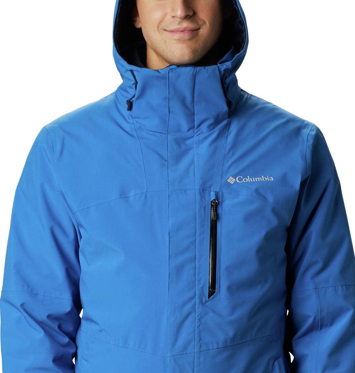 imageColumbia Mens Wild Card Interchange Jacket Thermal Reflective WarmthBright Indigo