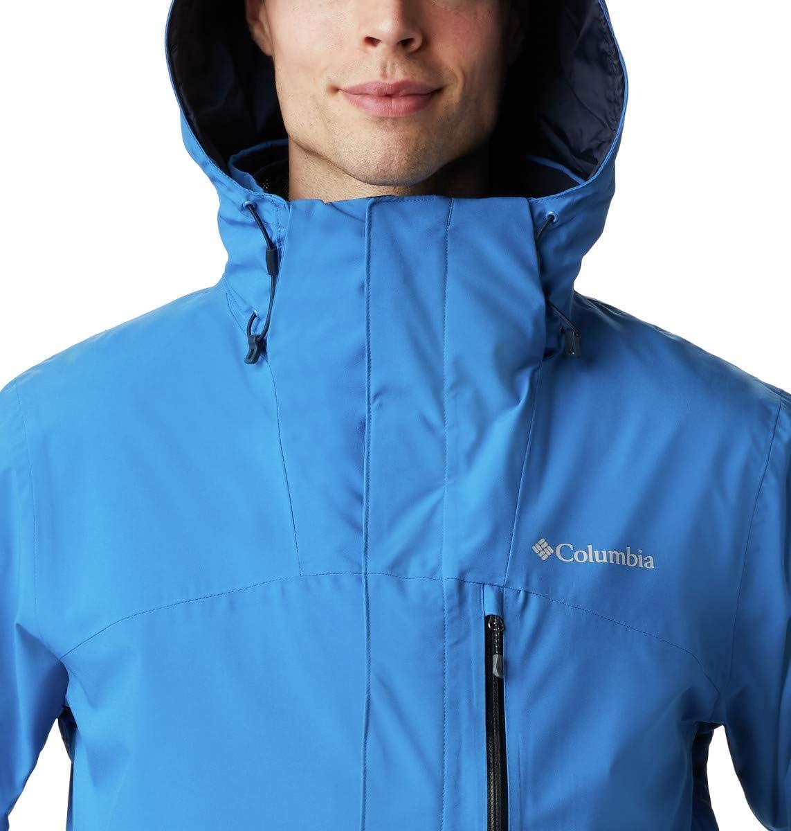 imageColumbia Mens Wild Card Interchange Jacket Thermal Reflective WarmthBright Indigo