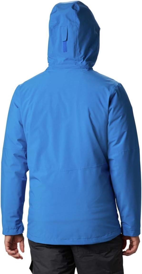imageColumbia Mens Wild Card Interchange Jacket Thermal Reflective WarmthBright Indigo