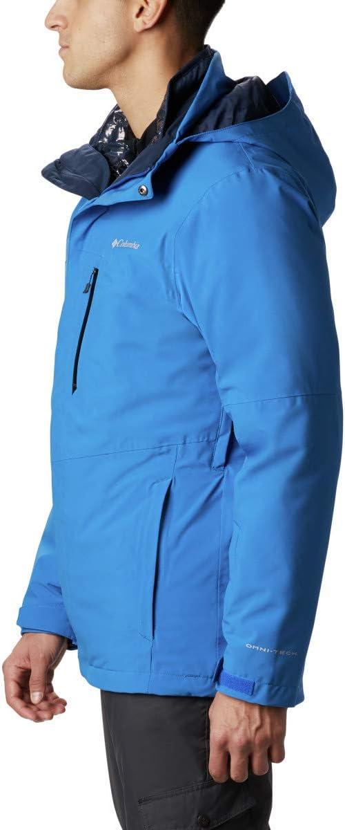 imageColumbia Mens Wild Card Interchange Jacket Thermal Reflective WarmthBright Indigo