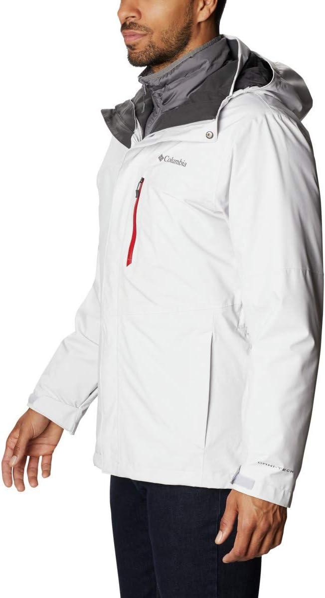 imageColumbia Mens Wild Card Interchange Jacket Thermal Reflective WarmthNimbus Grey