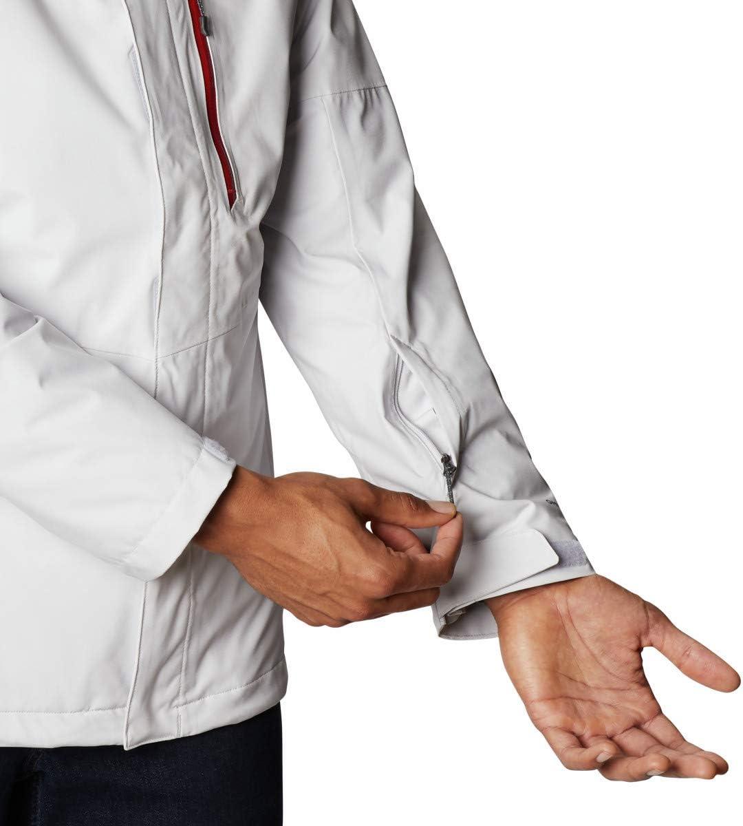 imageColumbia Mens Wild Card Interchange Jacket Thermal Reflective WarmthNimbus Grey