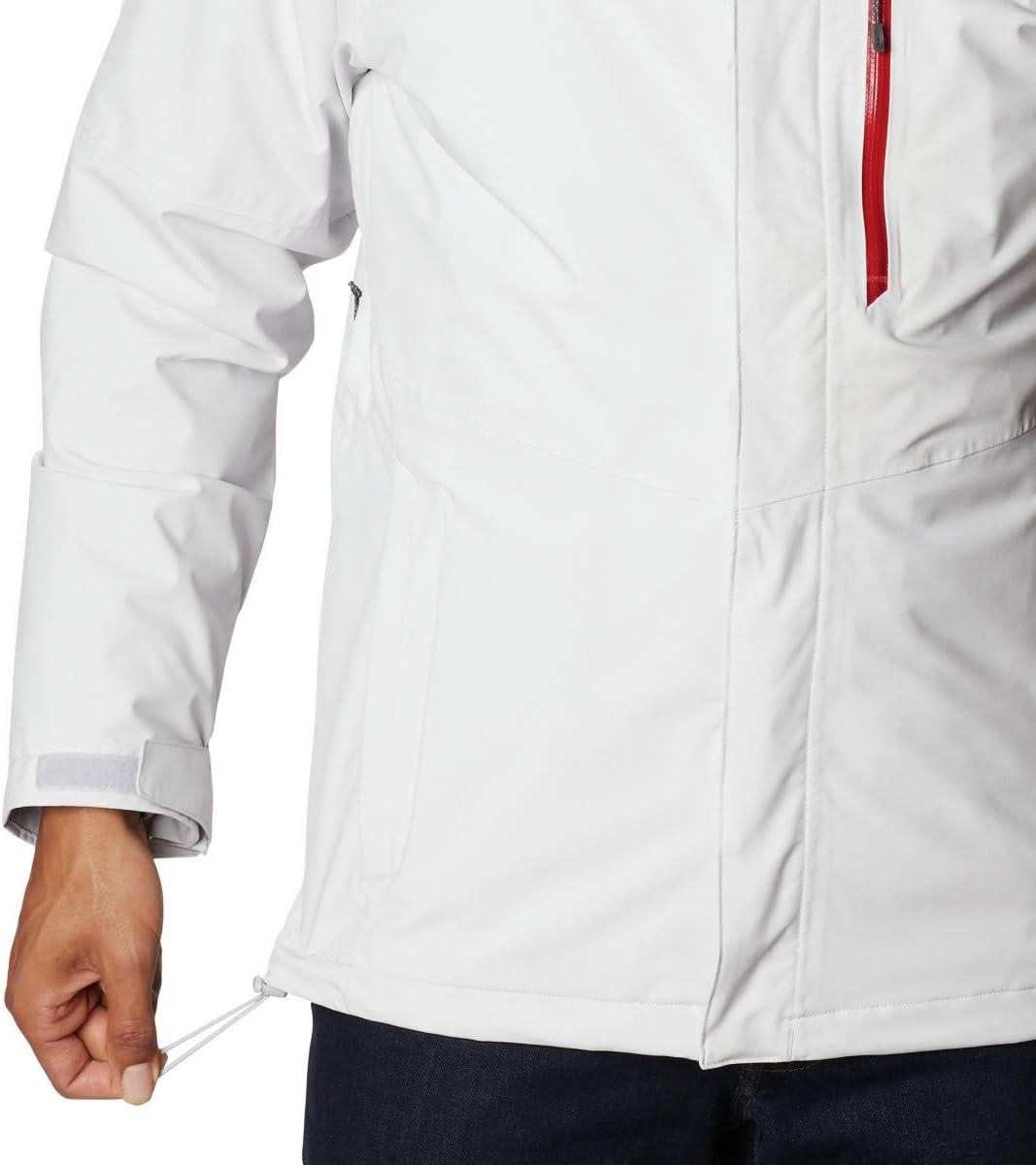 imageColumbia Mens Wild Card Interchange Jacket Thermal Reflective WarmthNimbus Grey