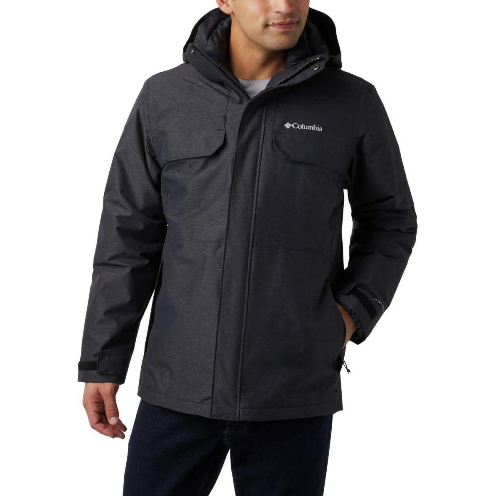 imageColumbia Mens Cloverdale Interchange JacketBlack