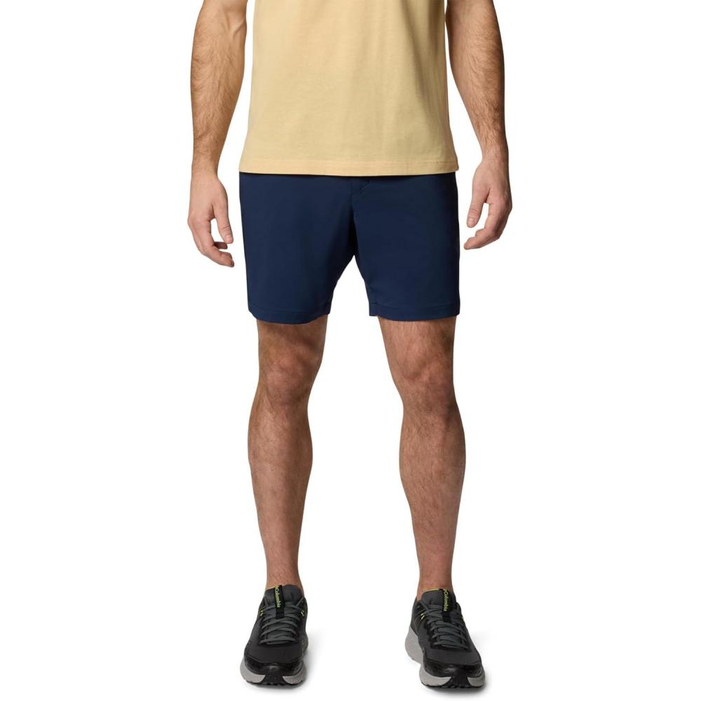 imageColumbia Mens Sage Peak Chino ShortCollegiate Navy