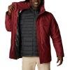 Columbia Men’s Cloverdale Interchange Jacket(Red Jasper)