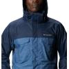 Columbia Men’s Timberline Triple Interchange Winter Jacket(Night Tide Jacquard Texture/Coll Navy)