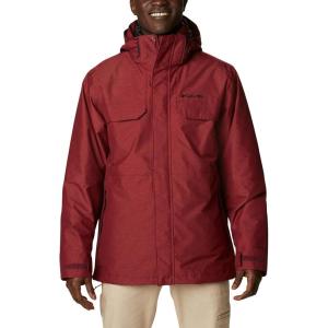 Columbia Men’s Cloverdale Interchange Jacket(Red Jasper)