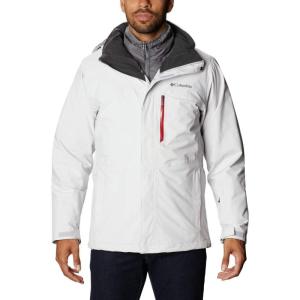 Columbia Men’s Wild Card Interchange Jacket, Thermal Reflective Warmth(Nimbus Grey)