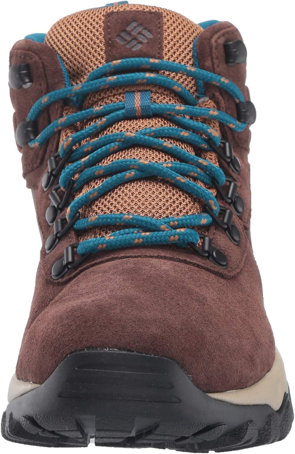 imageColumbia Mens Newton Ridge Plus II Suede Waterproof Hiking BootTobaccoLagoon
