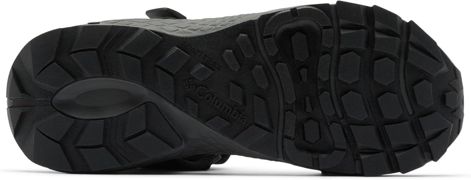 imageColumbia mens Peakfreak Rush Sandal LeaBlackDark Grey