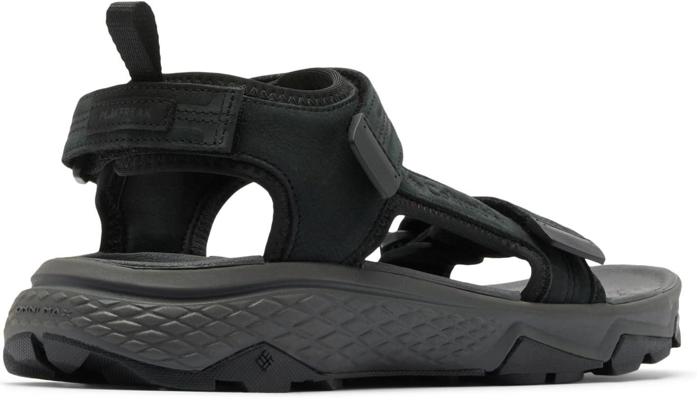 imageColumbia mens Peakfreak Rush Sandal LeaBlackDark Grey
