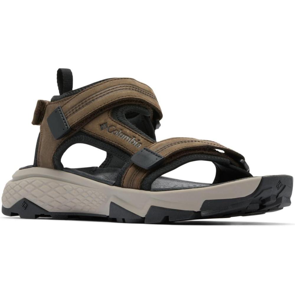 imageColumbia mens Peakfreak Rush Sandal LeaCordovanPebble