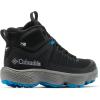 Columbia Mens Escape Thrive Titanium Mid Outdry(Black/Compass Blue)