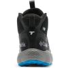 Columbia Mens Escape Thrive Titanium Mid Outdry(Black/Compass Blue)