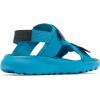 Columbia mens Peakfreak Roam Sandal(Blue Echo/Black)