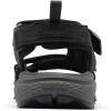 Columbia mens Peakfreak Rush Sandal Lea(Black/Dark Grey)