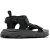 Columbia mens Peakfreak Rush Sandal Lea(Black/Dark Grey)