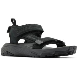 Columbia mens Peakfreak Rush Sandal Lea(Black/Dark Grey)